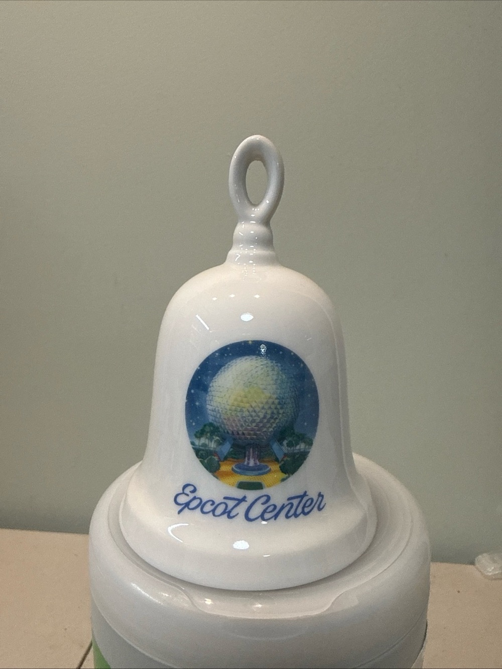 Vintage Walt Disney World Epcot Center 1982 Souvenir Bell Park Exclusive Japan